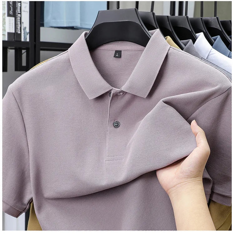 TESSO Breathable Cotton Polo