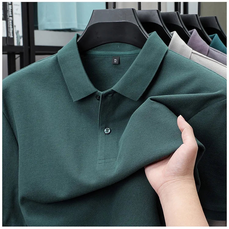 TESSO Breathable Cotton Polo