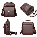 NORDVIK Waterproof PU Leather Crossbody Bag