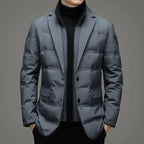 RUTH Padded Blazer with Zipper Layer