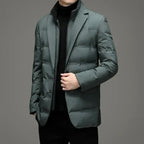 RUTH Padded Blazer with Zipper Layer