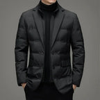 RUTH Padded Blazer with Zipper Layer