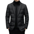 RUTH Padded Blazer with Zipper Layer