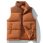 DREW Cotton-Padded Zipper Vest