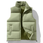 DREW Cotton-Padded Zipper Vest