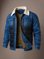 Damien Patchwork Denim Jacket