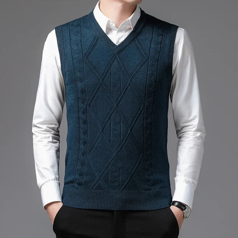 TUX Classic V-Neck Knit Vest
