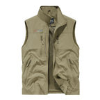 SANDO Multi-pockets Fleece Vest
