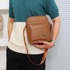 NORDVIK Waterproof PU Leather Crossbody Bag