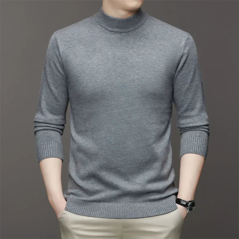 FONSI Casual Mock-neck Sweater