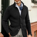 RENNAL Stand Collar Cardigan