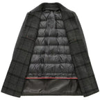 MARTEL Elegant Trench Coat with Padded Layer