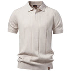 PIER Premium Stripe Golf Polo