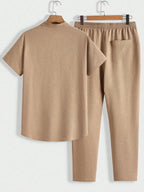 KOS Premium Melange Knit Summer Set