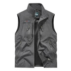 SANDO Multi-pockets Fleece Vest