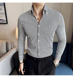 ADRIAN Tailored Pinstripe Shirt