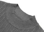 Baldwin Ribbed Mock Neck Tee