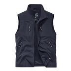 SANDO Multi-pockets Fleece Vest