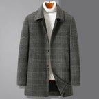 MARTEL Elegant Trench Coat with Padded Layer