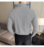 ADRIAN Tailored Pinstripe Shirt