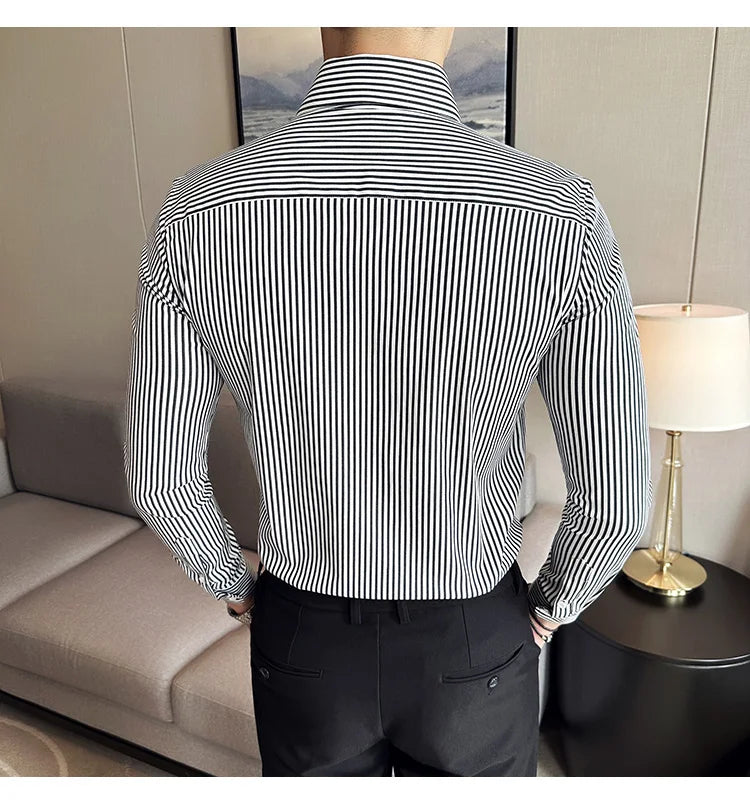 ADRIAN Tailored Pinstripe Shirt