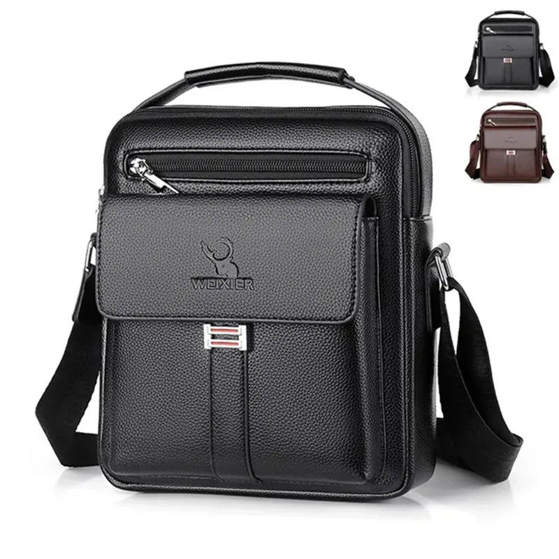 NORDVIK Waterproof PU Leather Crossbody Bag