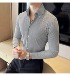 ADRIAN Tailored Pinstripe Shirt