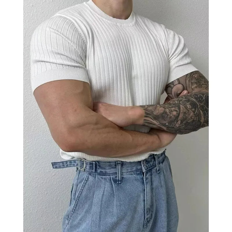 KAIX Premium Vertical-Ribbed Tee