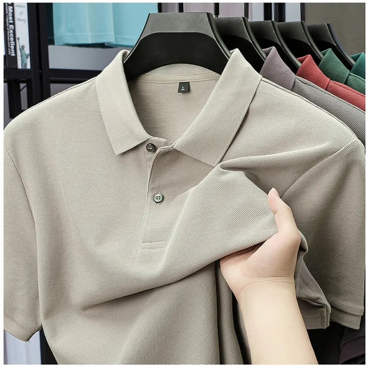 TESSO Breathable Cotton Polo