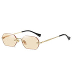 TESORO Polygon Rimless Sunglasses