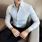 ADRIAN Tailored Pinstripe Shirt
