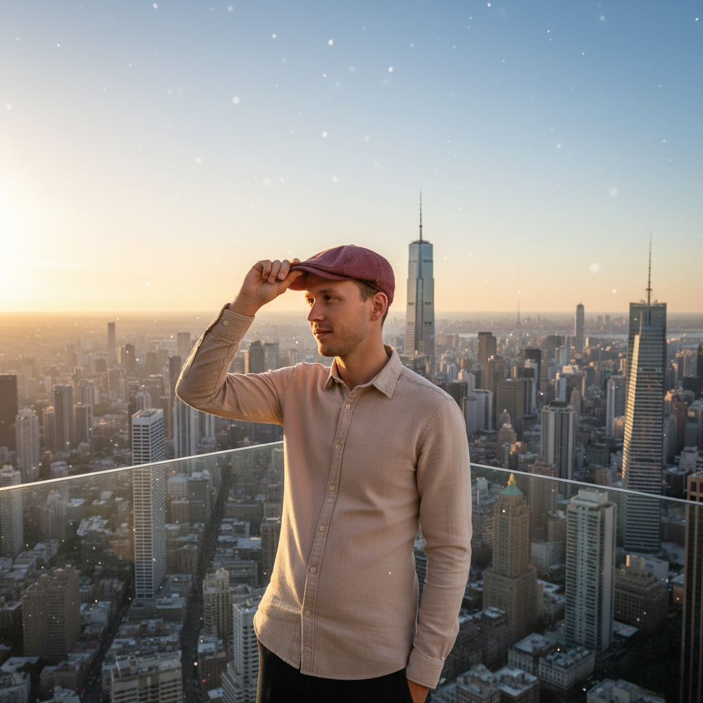 Vintaro™ Vintage Flat Cap