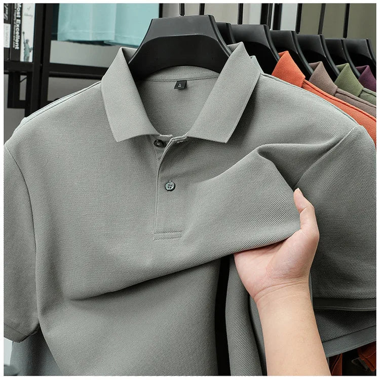 TESSO Breathable Cotton Polo