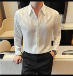 SOPRANO Luxury Striped Business Shirts