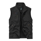 SANDO Multi-pockets Fleece Vest