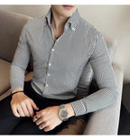 ADRIAN Tailored Pinstripe Shirt