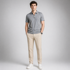 ADRIANO Breathable Silk Striped Shirt