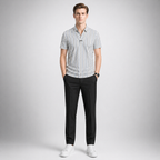 ADRIANO Breathable Silk Striped Shirt