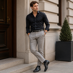 AMBERD Brogue Derby Leather Shoes