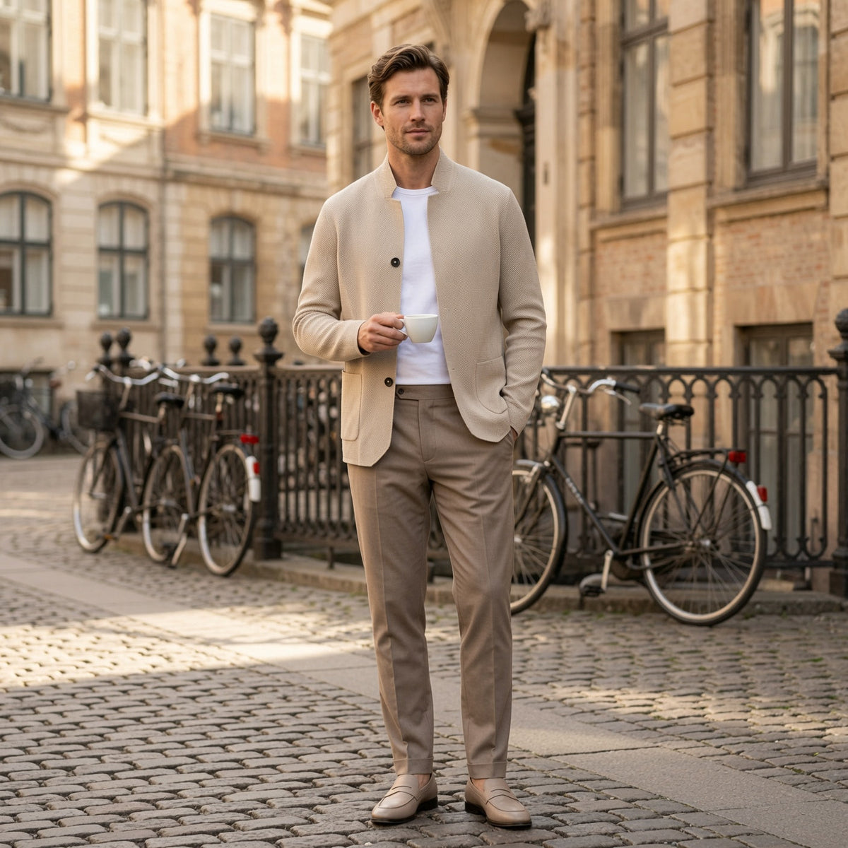 ANDERS Knitted Casual Cardigan
