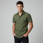 ANXON Double Pocket Polo Shirt