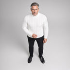 APOLLO Knitted Mock-Neck Sweater