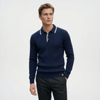 ARON Striped Knit Sweatshirt