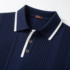 ARON Striped Knit Sweatshirt