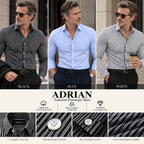 ADRIAN Tailored Pinstripe Shirt