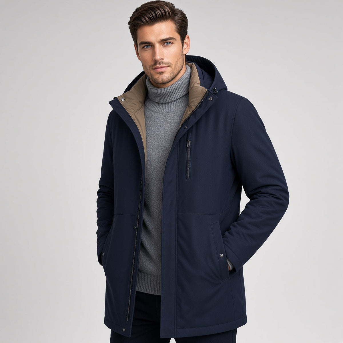 ARIA Thermal Hooded Parka Coat