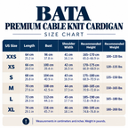 BATA Premium Cable Knit Cardigan