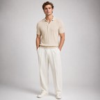 Belmont Stripe Summer Polo Shirt