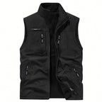 SANDO Multi-pockets Fleece Vest