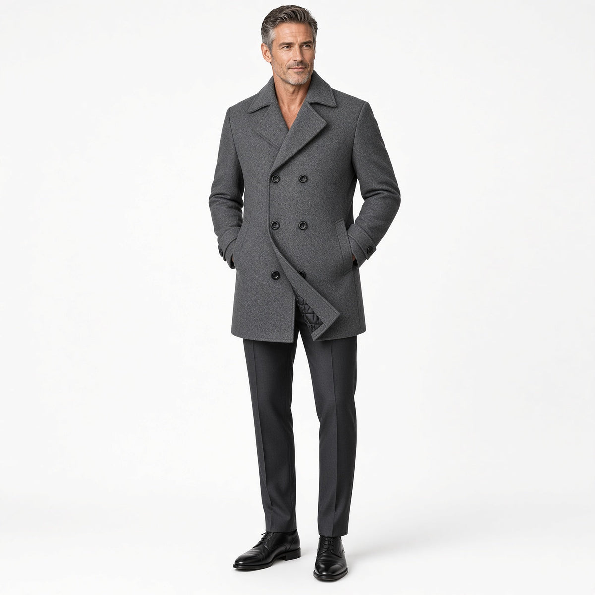 BLANCO Premium Double-Breasted Coat